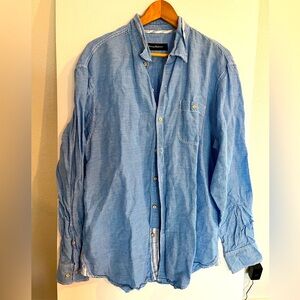 TOMMY BAHAMA BLUE BUTTON DOWN